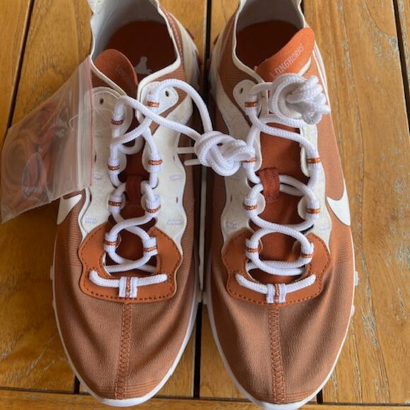 NWT Texas Longhorns Nike Athletic Shoe Men 7.5 / Women 9.0 - Picture 2 of 11